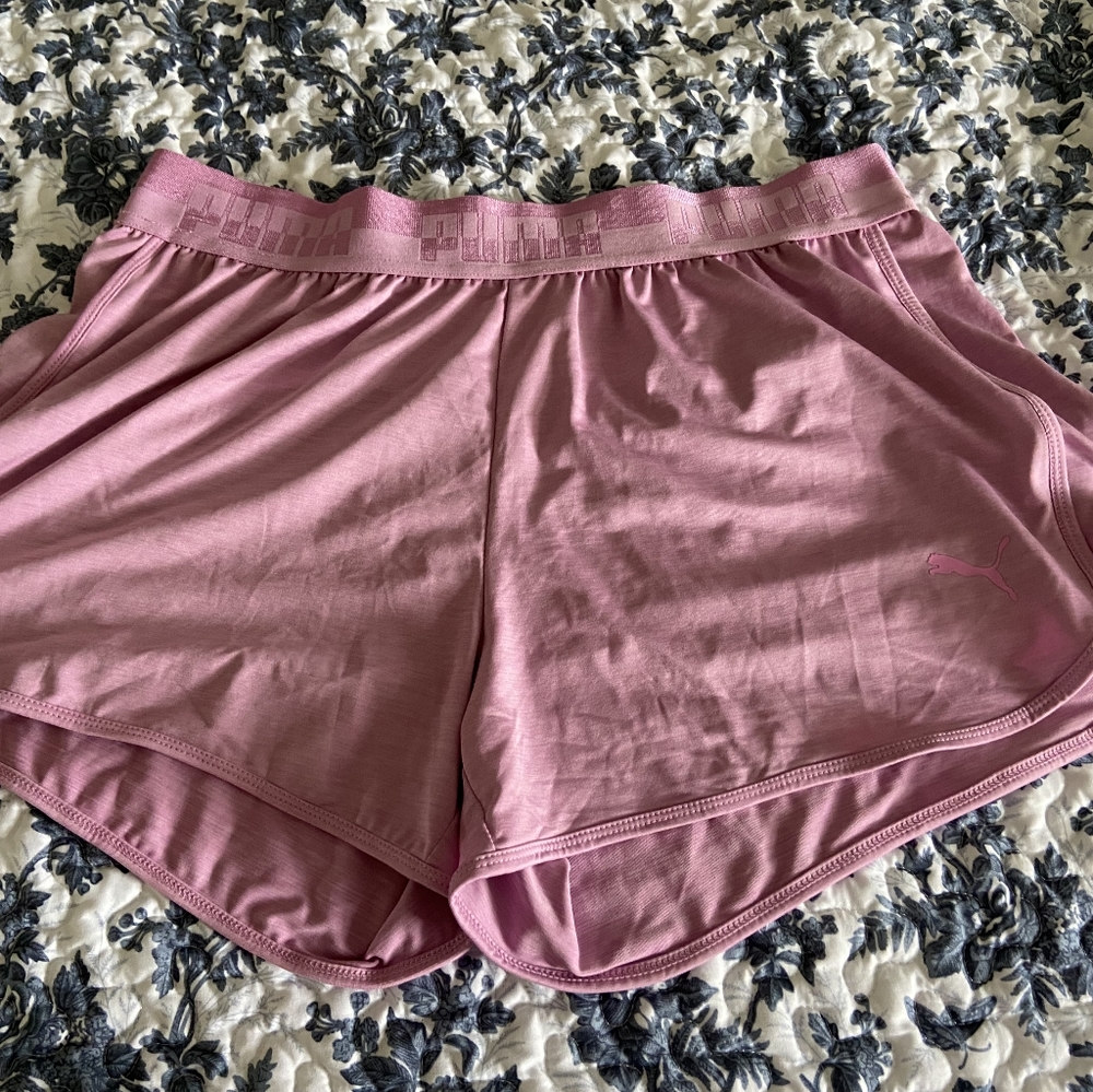 (3/$25) XL pink puma shorts nwt